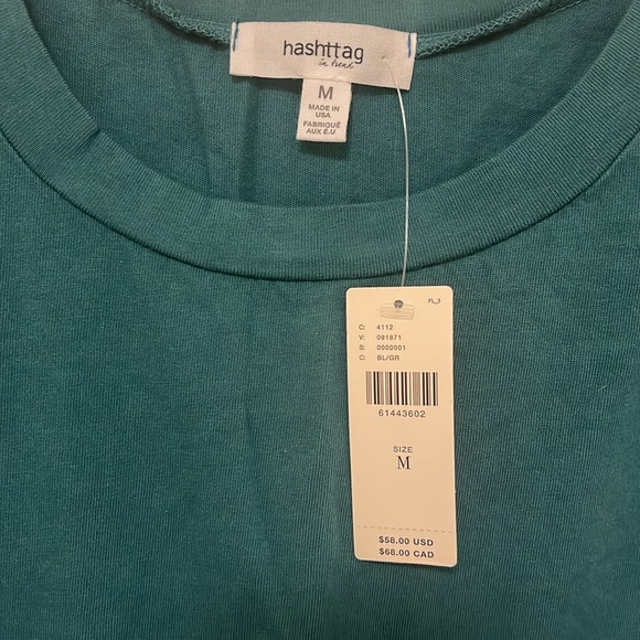 Anthropologie Hashtag in Trend Peplum Shirt- Size M - Picture 3 of 15